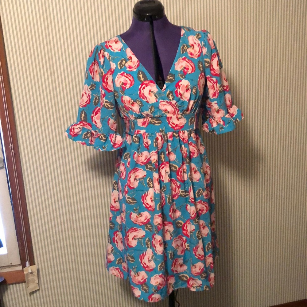 Betsy Johnson Floral Dress